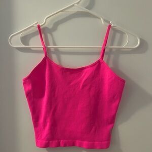 Free People Movement: Pink Women's  Cropped Top